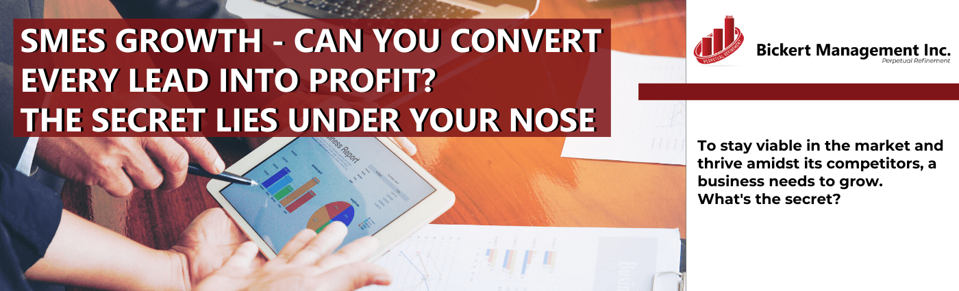 SMEs Growth - Can you Convert Every Lead into Profit? The Secret lies under your Nose